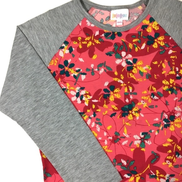 NWT! LuLaRoe Raglan Randy T XXS - Picture 2 of 7